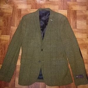 Special edition H&M green tweeds blazer size 38